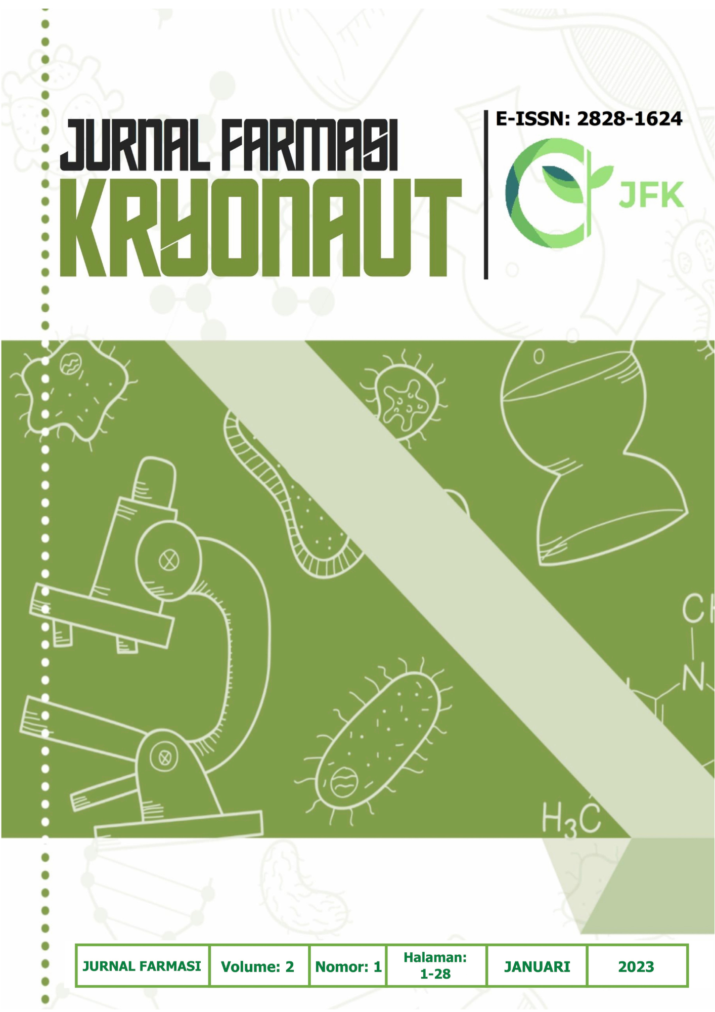 					View Vol. 3 No. 2 (2024): Jurnal Farmasi Kryonaut
				